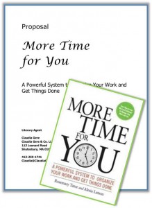 More Time for You Winning Book Proposal